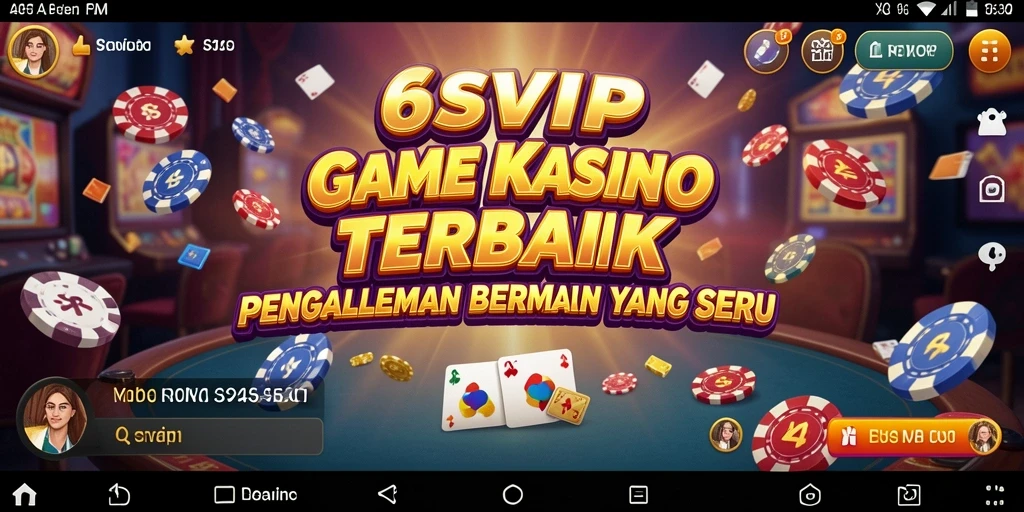 Gameplay seru dan menarik dari game Kasino 6SVIP.