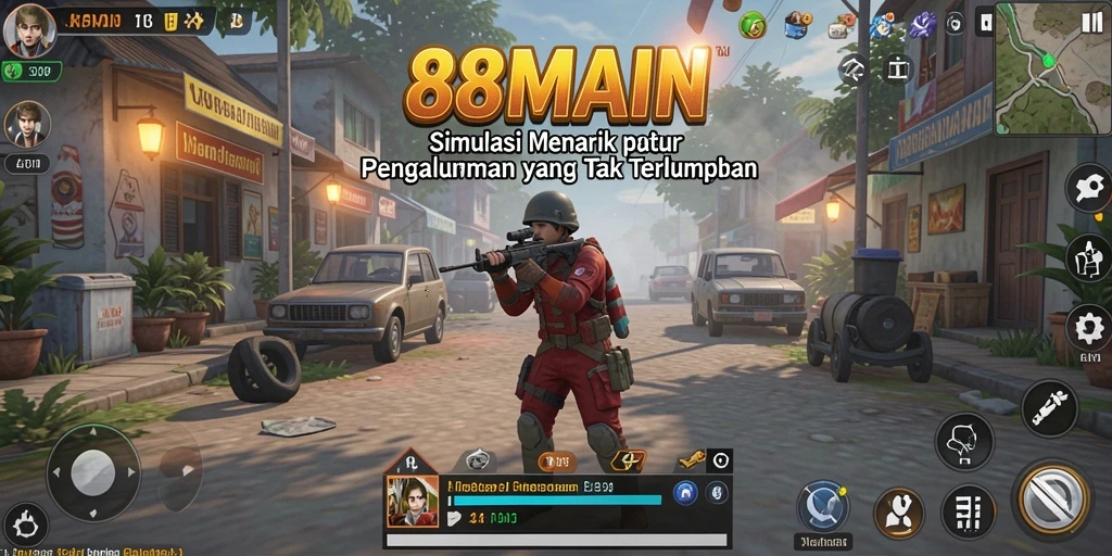 Tampilan gameplay menarik dan interaktif di 88MAIN.