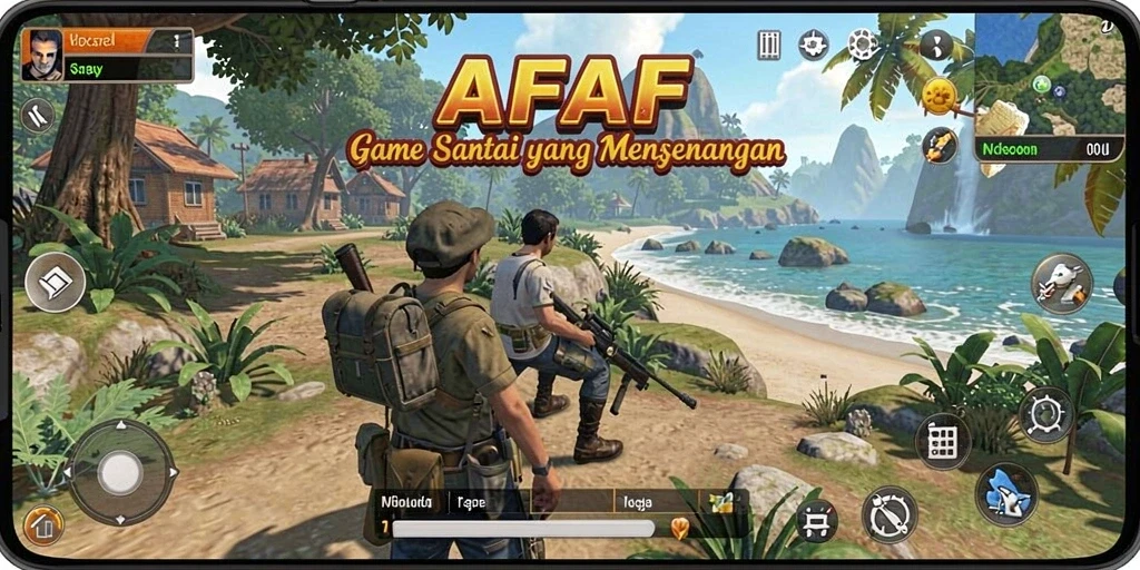Gambaran gameplay AFAF yang seru dan mengasyikkan.