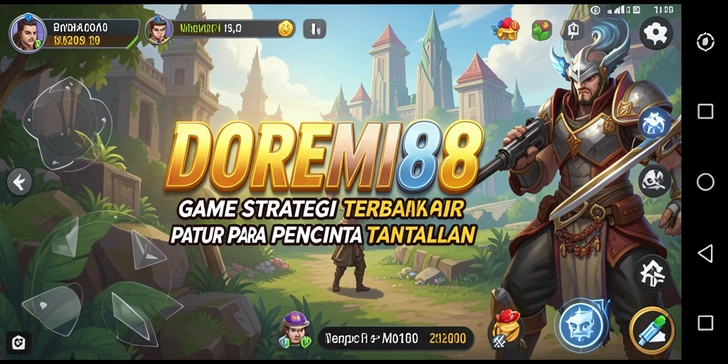 Tangkapan layar gameplay DOREMI88 dengan aksi strategi yang seru.